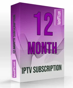 12 MONTH IPTV PREMIUM PLAN